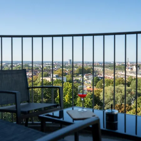 Helles Mit Tollem Blick Ueber * Augsburg